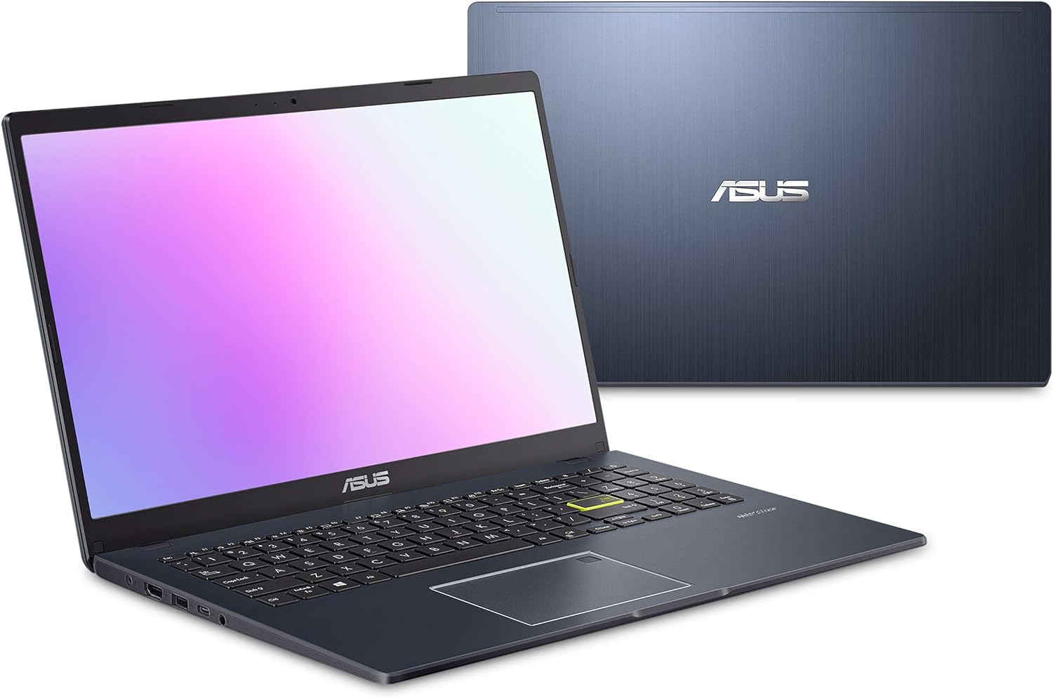 ASUS Laptop L510 Ultra Thin Laptop, 15.6” FHD Display, Intel Celeron N4020 Processor, 4GB RAM, 128GB Storage, Windows 10 Home in S Mode, 1 Year Microsoft 365, Star Black, L510MA-DS04