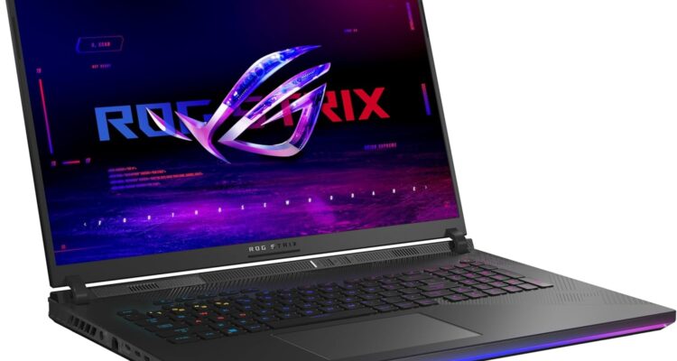 ASUS ROG Strix Scar 18 (2024) Gaming Laptop, 18” Nebula HDR 16:10 QHD 240Hz/3ms, GeForce RTX™ 4080, Intel® Core™ i9-14900HX, 32GB DDR5-5600, 1TB PCIe SSD, Wi-Fi 6E, Windows 11 Pro, G834JZR-XS96