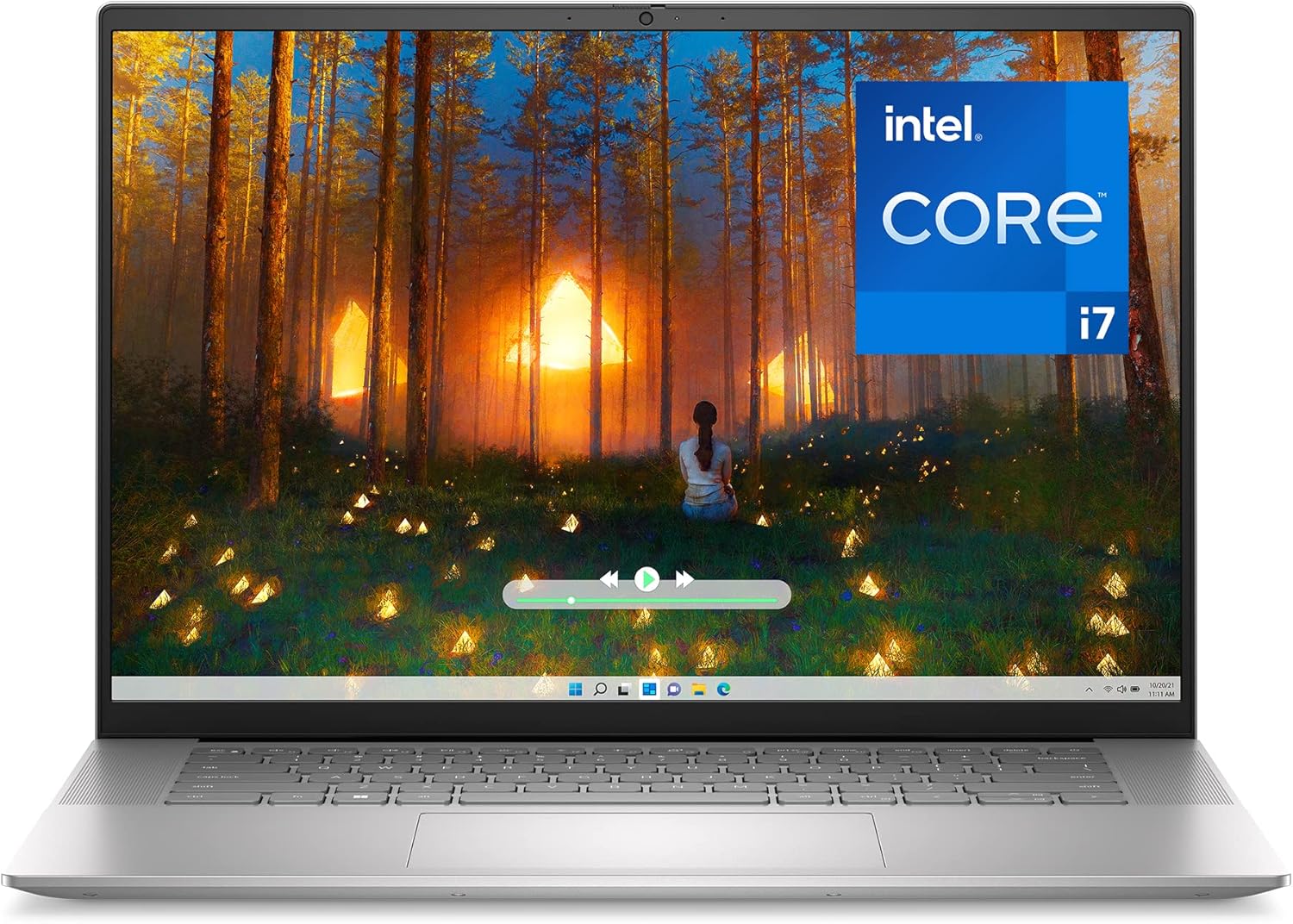 Dell Inspiron 5630 Laptop - 16.0-inch 16:10 FHD+ (1920x1200) Display, Intel Core i7-1360P, 16GB LPDDR5 RAM, 1TB SSD, Intel Iris Xe Graphics, Windows 11 Pro, Premium Support Migrate - Silver