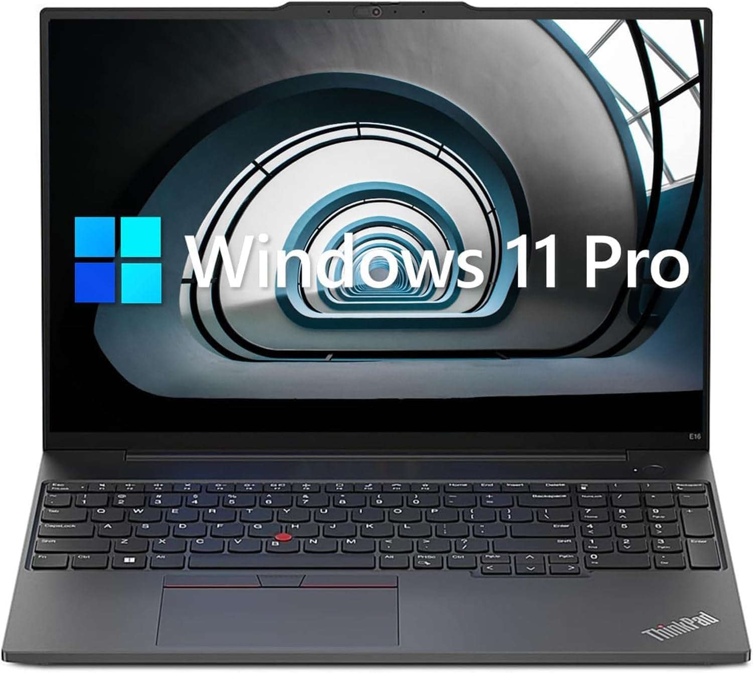 Lenovo ThinkPad E16 Business Laptop, 16" WUXGA Display, AMD Ryzen 5 7530U (Beat i7-1165G7), 24GB RAM, 1TB PCIe SSD, Webcam, HDMI, RJ-45, Fingerprint Reader, Wi-Fi 6, Windows 11 Pro, Black